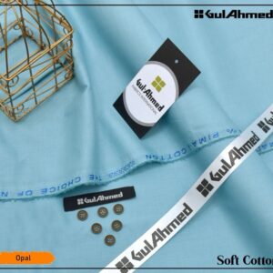 Gul Ahmed Soft Cotton Men Unstitched Suit Summer Wear