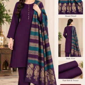 Latest Peach Ladies Winter Collection for Women