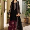Red Chiffon Winter Collection - Traditional Wear in Pakistan