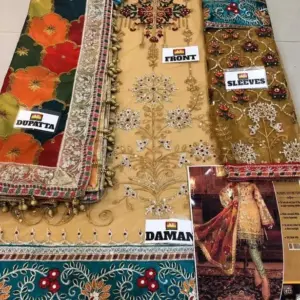 Green Organza Luxury Pret - Pakistani Style in Pakistan