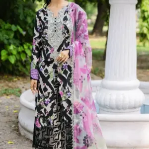 Hand-Crafted Tilla Work Jacquard Gharara Outfit Luxury Bridal Dress - Latest Design 2026