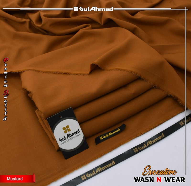 Gul Ahmed winter wash and wear men unstitched suit in premium packing