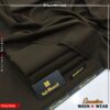 Gul Ahmed mens unstitched winter suit with official brand card and buttons