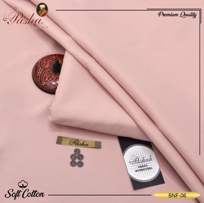 Pasha premium unstitched menswear with official brand card