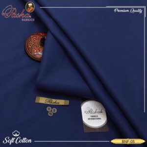 Original Pasha men's cotton suit with custom packed buttons