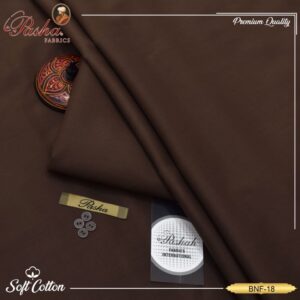 Solid color Pasha unstitched cotton suit for festive wear