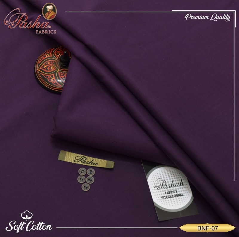 Premium quality Pasha soft cotton fabric for custom tailoring