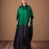 3 piece unstitched fancy silk dress for evening parties
