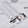 High thread count Pasha summer cotton fabric for men