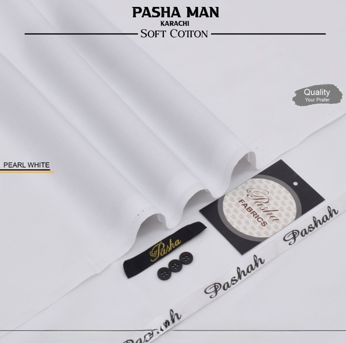 High thread count Pasha summer cotton fabric for men