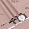 Pasha soft cotton unstitched shalwar kameez fabric for men