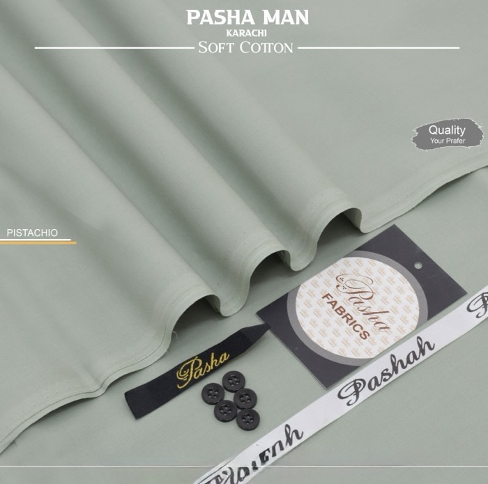 Unstitched Pasha shalwar kameez material for Pakistani men