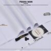 Traditional Pakistani menswear unstitched cotton suit by Pasha