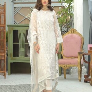 Intricate Thread Work Russian Grip Pishwas Dress Luxury Pret Collection - Latest Design 2026