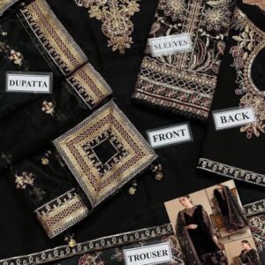 Luxury Zari Detailed Rich Velvet Anarkali Suit Designer Party Wear - Exclusive Festive Edition