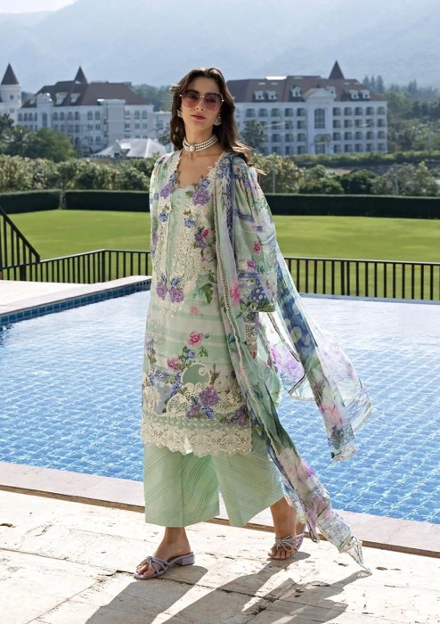 Exclusive Mirror Work Winter Dhanak Maxi Dress Collection Ladies Fancy Suit - Best E-commerce Clothing