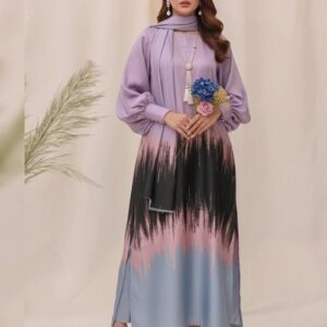 Premium ladies 3 piece unstitched silk suit in Pakistan