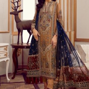 Heavy Embroidered Premium Chiffon Maxi Dress Collection Women Festive Wear - Best E-commerce Clothing