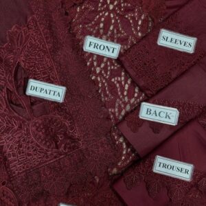 Bridal Heavy Embellished Fine Net Peplum Dress Exclusive Wedding Apparel - Pakistani Traditional Style