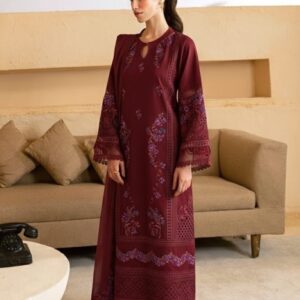 Exclusive Mirror Work Banarasi Silk Peplum Dress Designer Unstitched - Exclusive Festive Edition