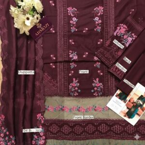Zardosi Handwork Grip Silk Lehenga Style Luxury Bridal Dress - Kameez Shop Exclusive