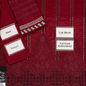 Intricate Thread Work Winter Dhanak Long Frock Design Ladies Fancy Suit - Buy Online at Kameez Shop