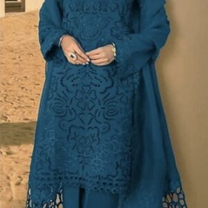 Bridal Heavy Embellished Fine Net Long Frock Design Exclusive Wedding Apparel - Best E-commerce Clothing
