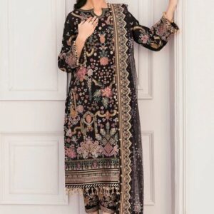 Exclusive Mirror Work Classic Khaddar Peplum Dress Ladies Fancy Suit - Best E-commerce Clothing