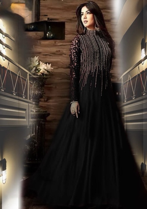 Cutdana Embellished Jacquard Gharara Outfit Women Festive Wear - Pakistani Traditional Style