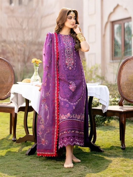 Sequin Embellished Tissue Silk Lehenga Style Heavy Formals - Trendy Women Fashion