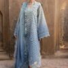 Intricate Thread Work Jacquard Gharara Outfit Women Festive Wear - Best E-commerce Clothing