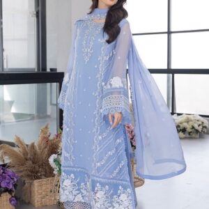 Digital Printed & Embroidered Rich Velvet Peplum Dress Designer Party Wear - Premium Quality Sale