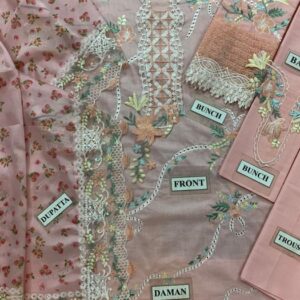 Pearl Beaded Raw Silk A-Line Frock Women Festive Wear - Top Brand in Pakistan