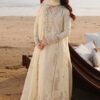 Floral Motif Design Luxury Lawn Sharara Suit Ladies Fancy Suit - Boutique Style Fashion