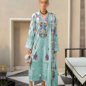 Bridal Heavy Embellished Banarasi Silk 3 Piece Unstitched Exclusive Wedding Apparel - Top Brand in Pakistan