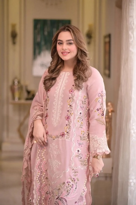 Teal Lawn Party Wear Suit - Discount Offer in Pakistan