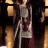 Peach Velvet Party Wear Suit - Online Sale in Pakistan