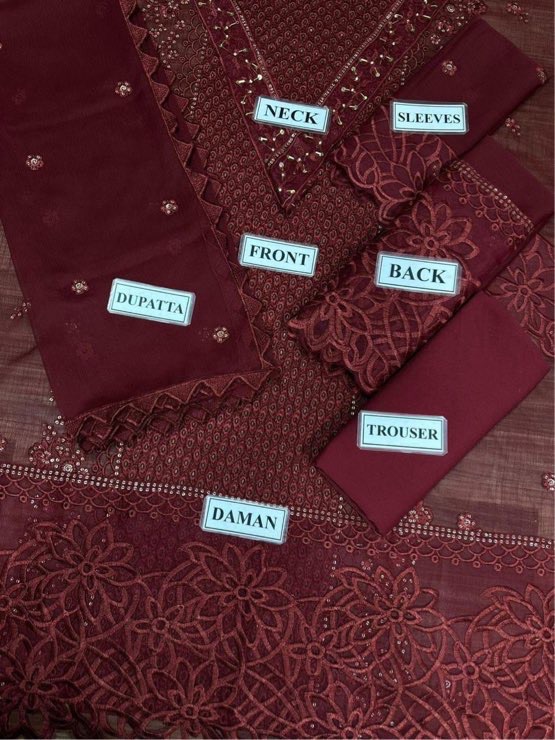 Mustard Cotton Luxury Pret - Online Sale in Pakistan