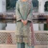 Peach Velvet Summer Lawn - Boutique Style in Pakistan
