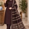 Beautiful Blue Unstitched Dress Material at Kameez Shop