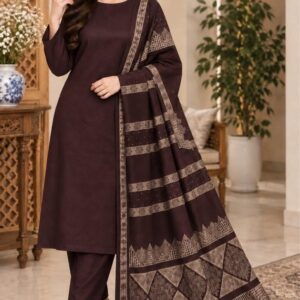 Beautiful Blue Unstitched Dress Material at Kameez Shop