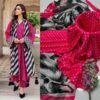 High quality Shamooz silk fabric 3 piece dress material